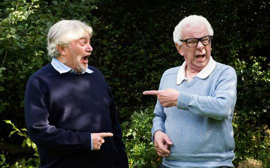 Monty Norman and Barry Cryer